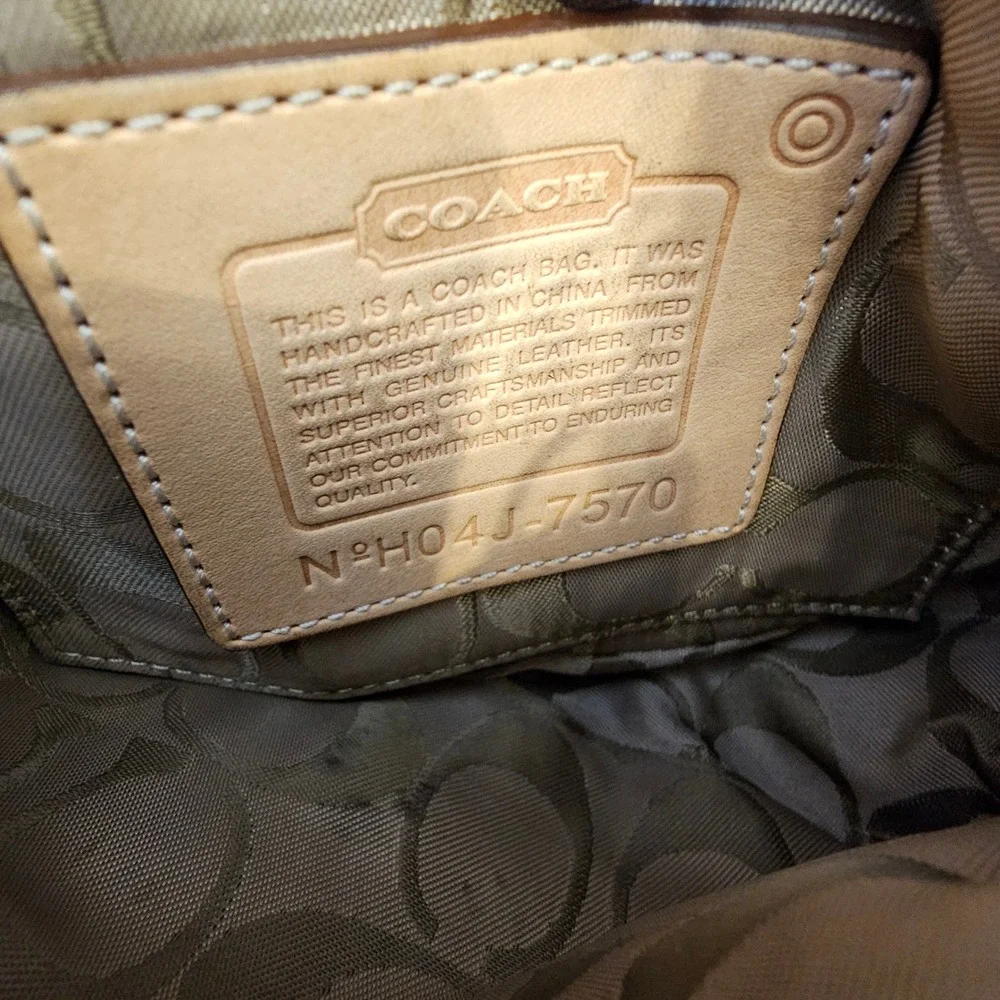 Coach‎ Soho Plaid Wool Suede Demi Bag 7570 Y2K Red Black Star Charm 2004